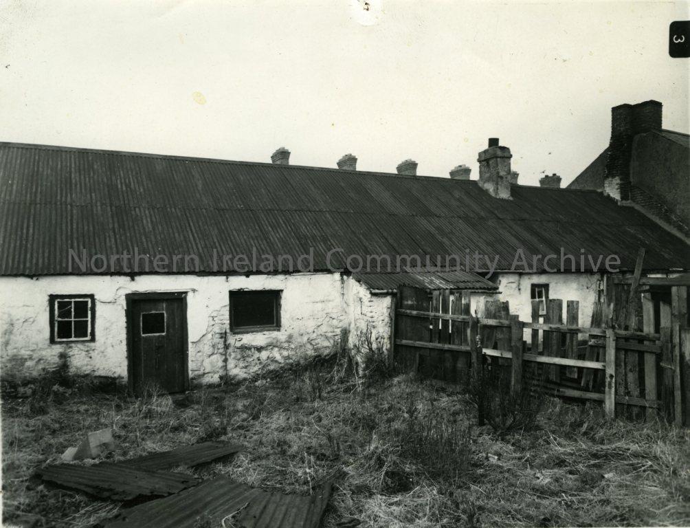 Black and white photograph of 76 Long Commons, Coleraine, 1957 (4472)
