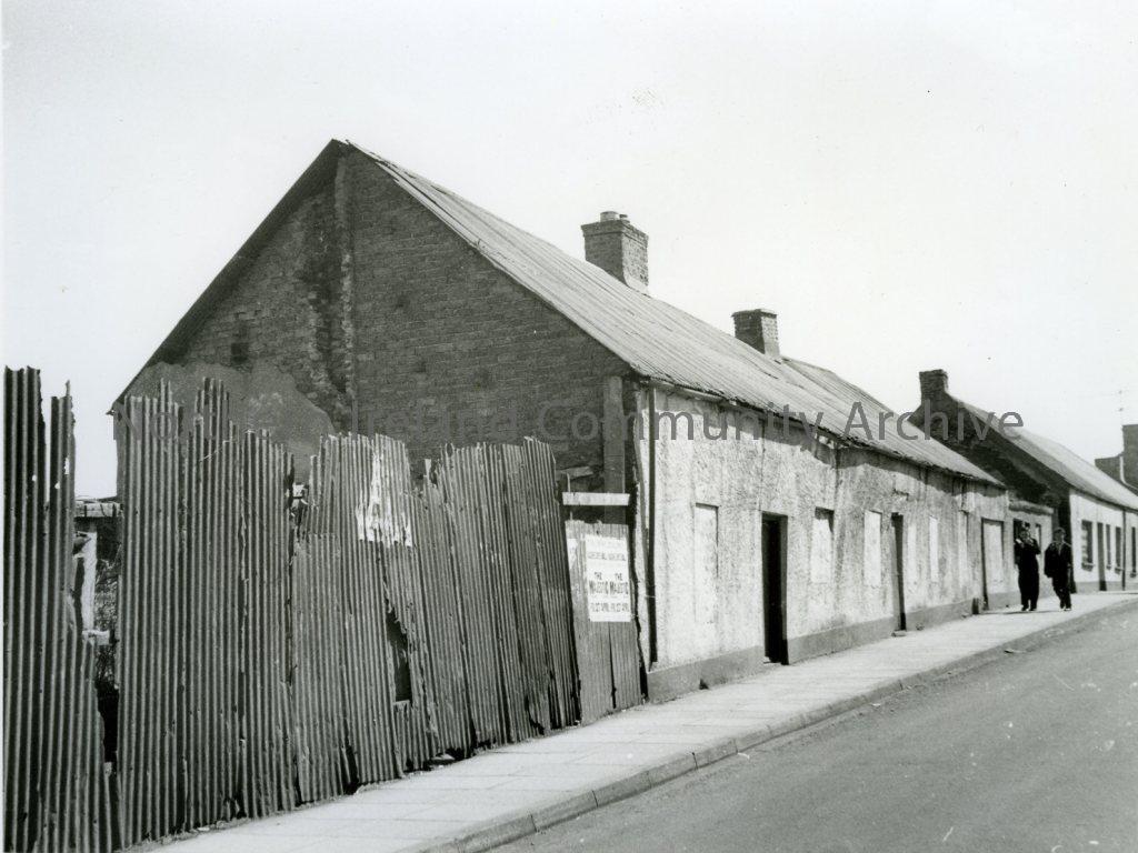 Black and white photograph of No.16 to 26 Killowen Street, Coleraine, 1957 (3530)
