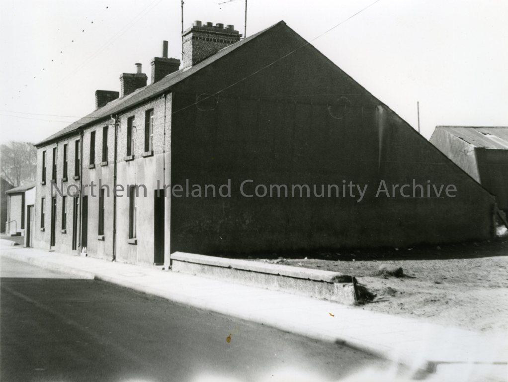 Black and white photograph of No51 to 55 Killowen Street, Coleraine, 1957 (3756)