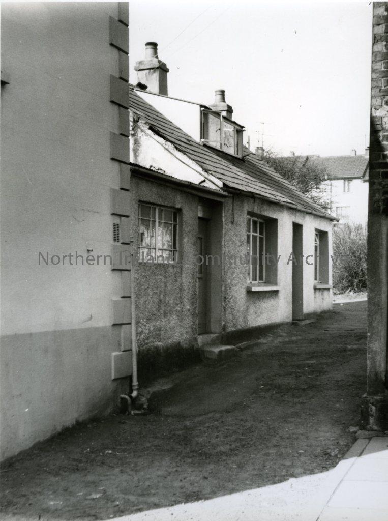 Black and white photograph of No83A Killowen Street (portrait), Coleraine, 1957 (3988)