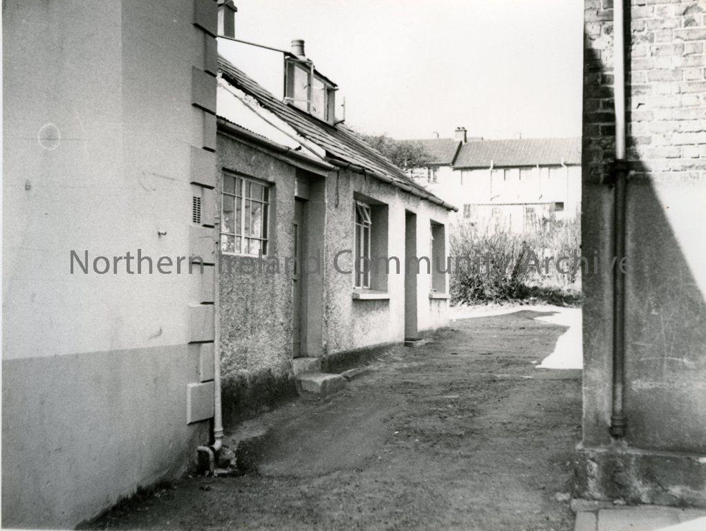 Black and white photograph of No83A Killowen Street (landscape), Coleraine, 1957 (4334)