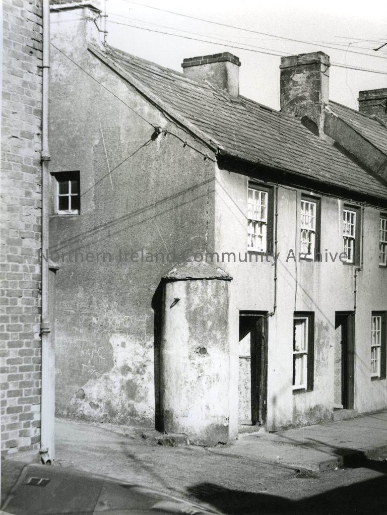 Black and white photograph of No121 & 123 Killowen Street, Coleraine, 1957 (5237)