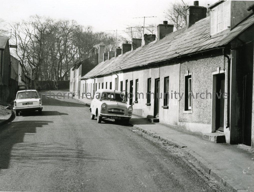Black and white photograph of No25 to 51 Kyles Brae, Coleraine, 1957 (2735)