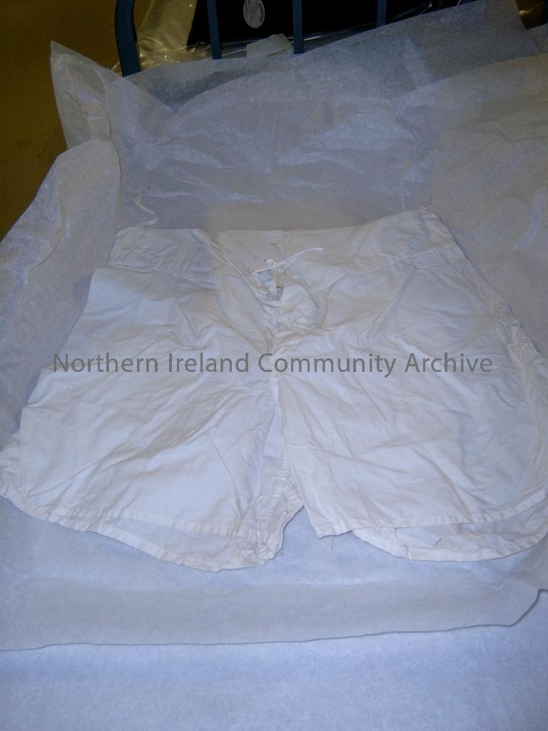 ww2 linen undergarment shorts (5554)
