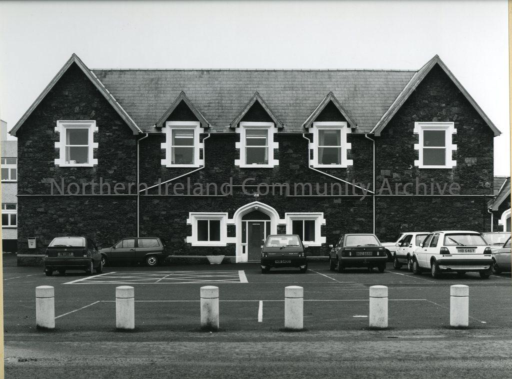 black and white photograph of possible coleraine geriatrick hospital (3316)