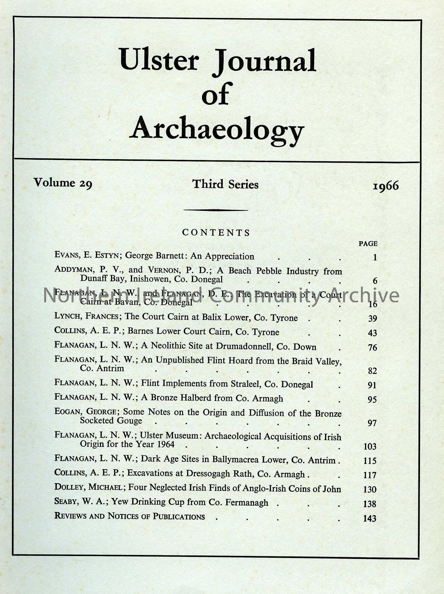 Ulster Journal of Archaeology (1236)