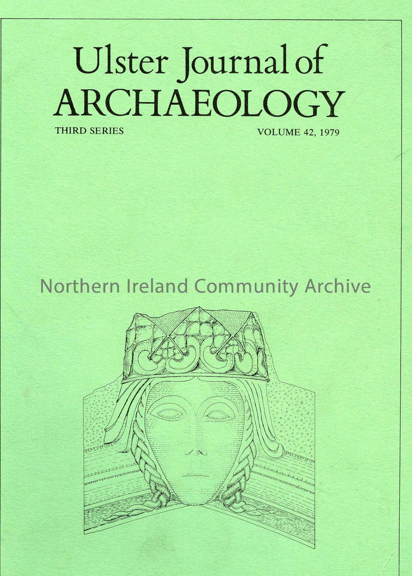 book titled, Ulster Journal of Archaeology. Third Series Volume 42, 1979 (3991)