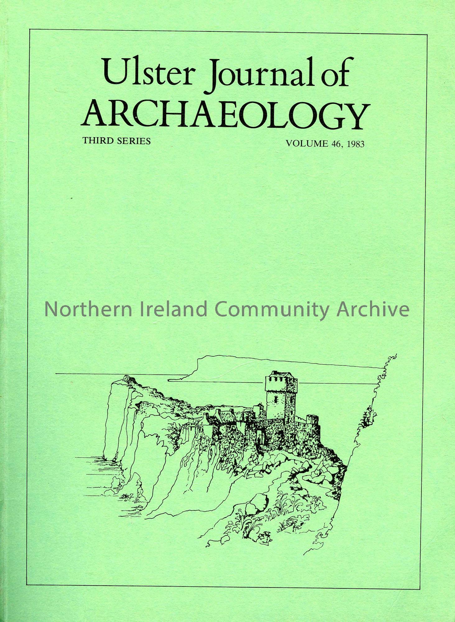 book titled, Ulster Journal of Archaeology. Third Series Volume 46, 1983 (2400)