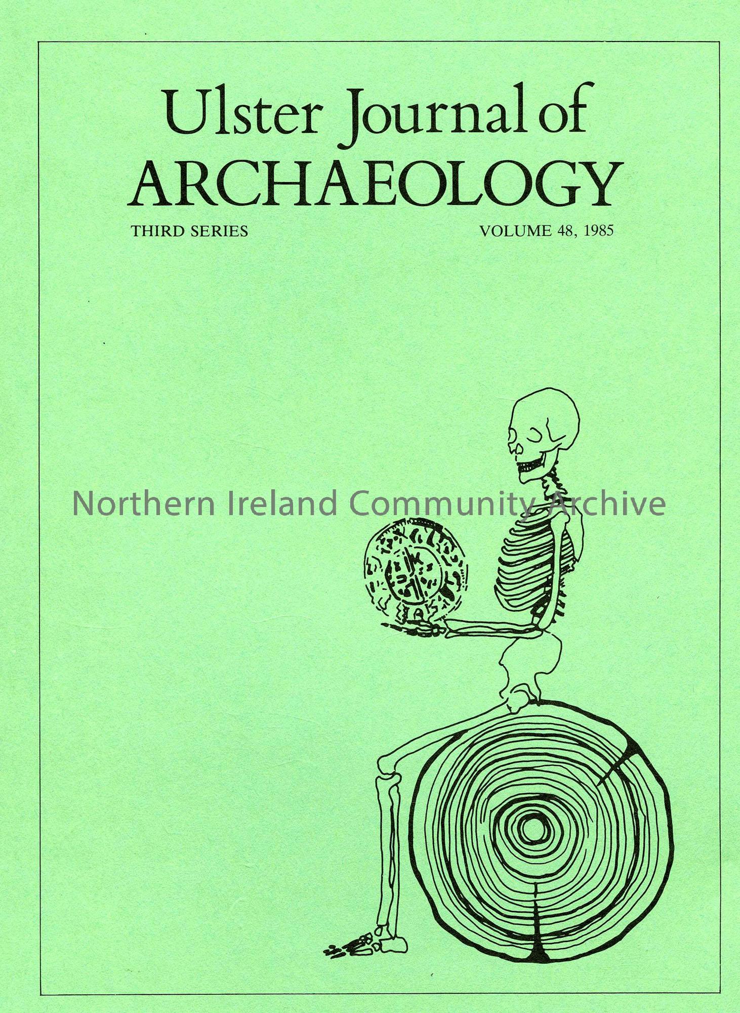 book titled, Ulster Journal of Archaeology. Third Series Volume 48, 1985 (2631)