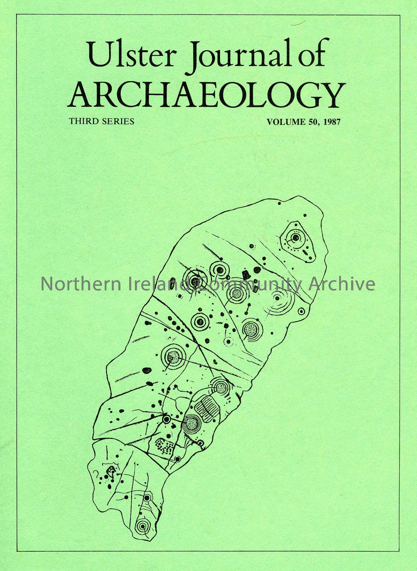 book titled, Ulster Journal of Archaeology. Third Series Volume 50, 1987 (4053)
