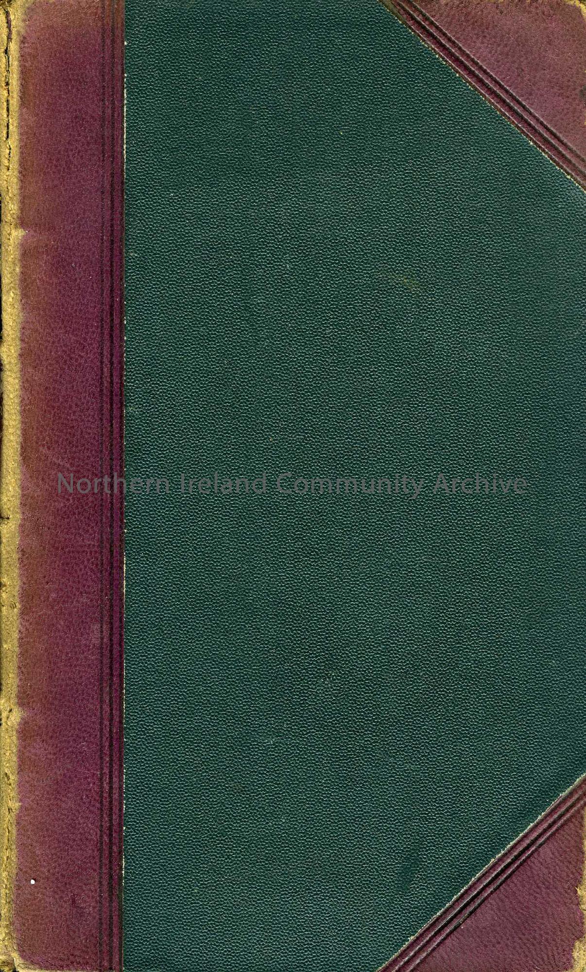 book titled, Coelraine Academical Institution Calendar, 1886.  (5392)