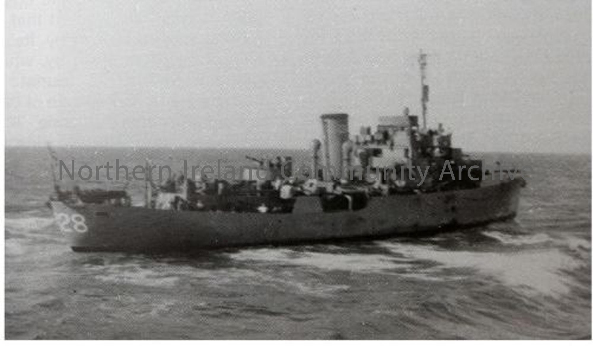 HMS Calendula
K 28  
Ship number 1061
Launched 21 Mar, 1940  
Commissioned 6 May, 1940 
 (4222)