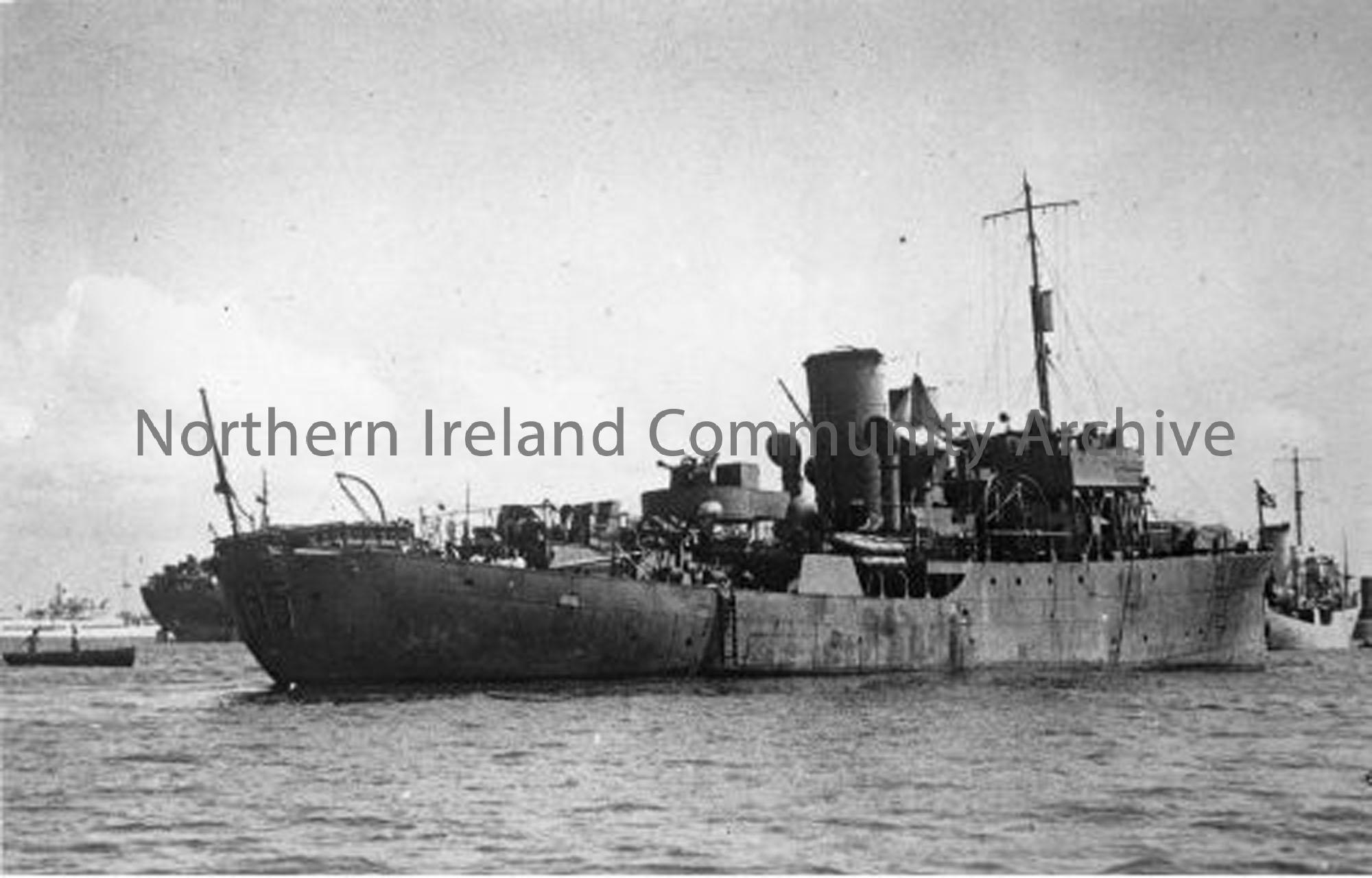 Hms Chrysanthemum K 195 Ship Number 1104 Launched 11 Apr 1941 Commissioned 15 Jan 1942 6731 Ni Archive