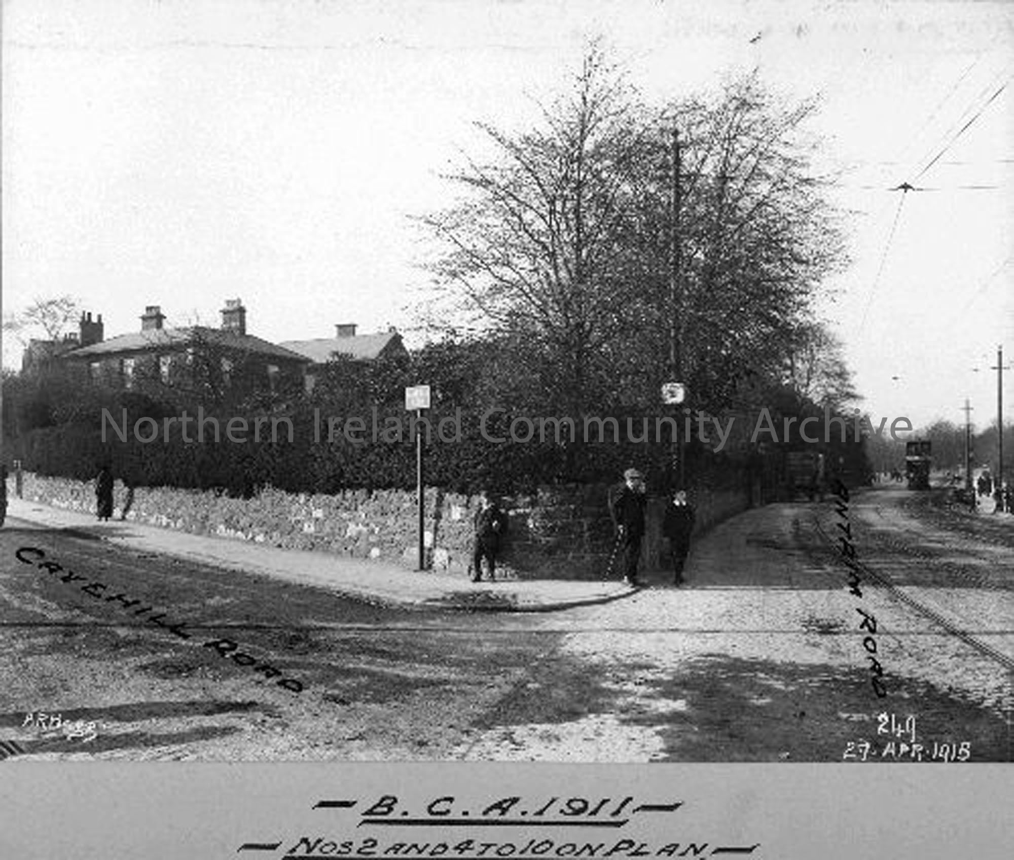Cavehill Road – Nos 2 to 4 and 10 on plan (1756)