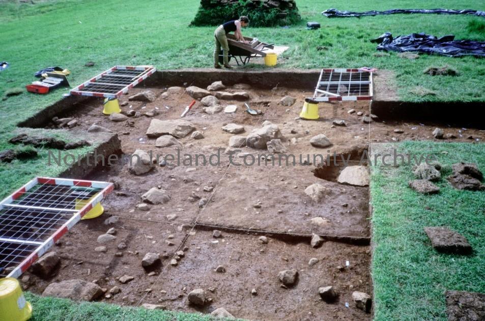 Archaeological excavation at Movanagher