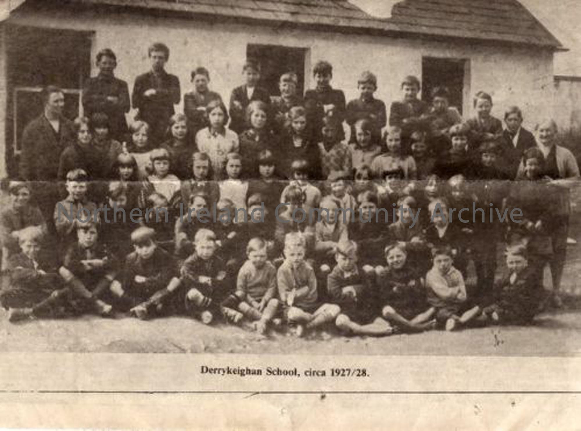 Derrykeighan School c.1927 or 1928 (2182)