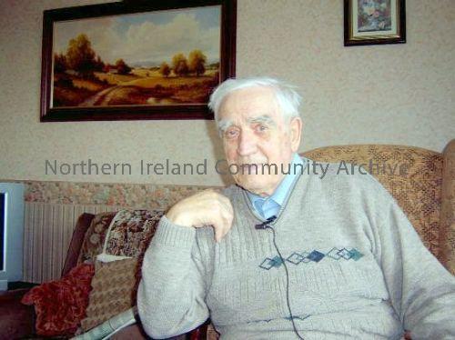 Sam Miskelly, taken on the day he was interviewed by Frank McLernon (6725)