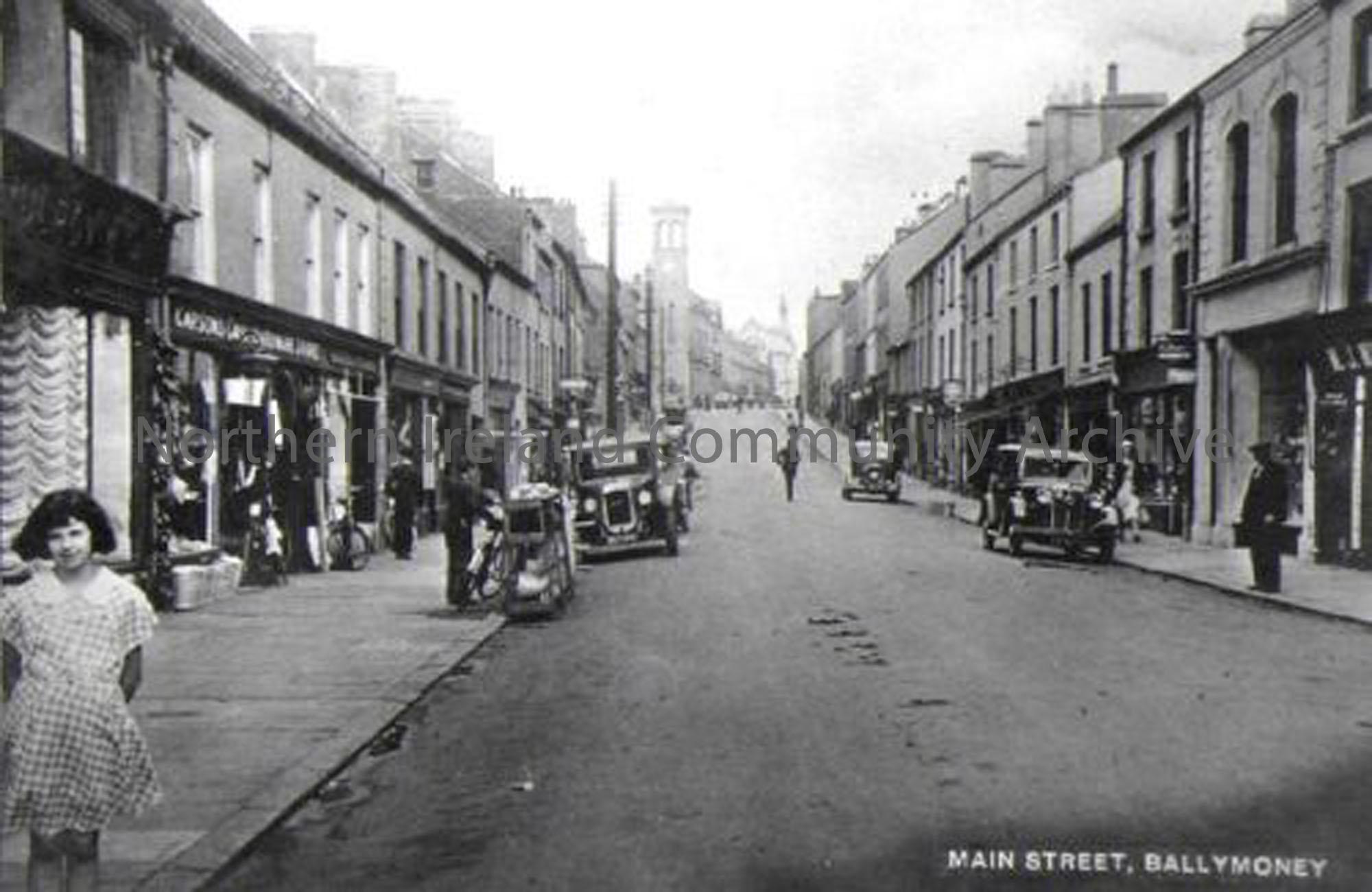 Main Street, Ballymoney. From a collection of photos donated by Raymond Wilson (5476)