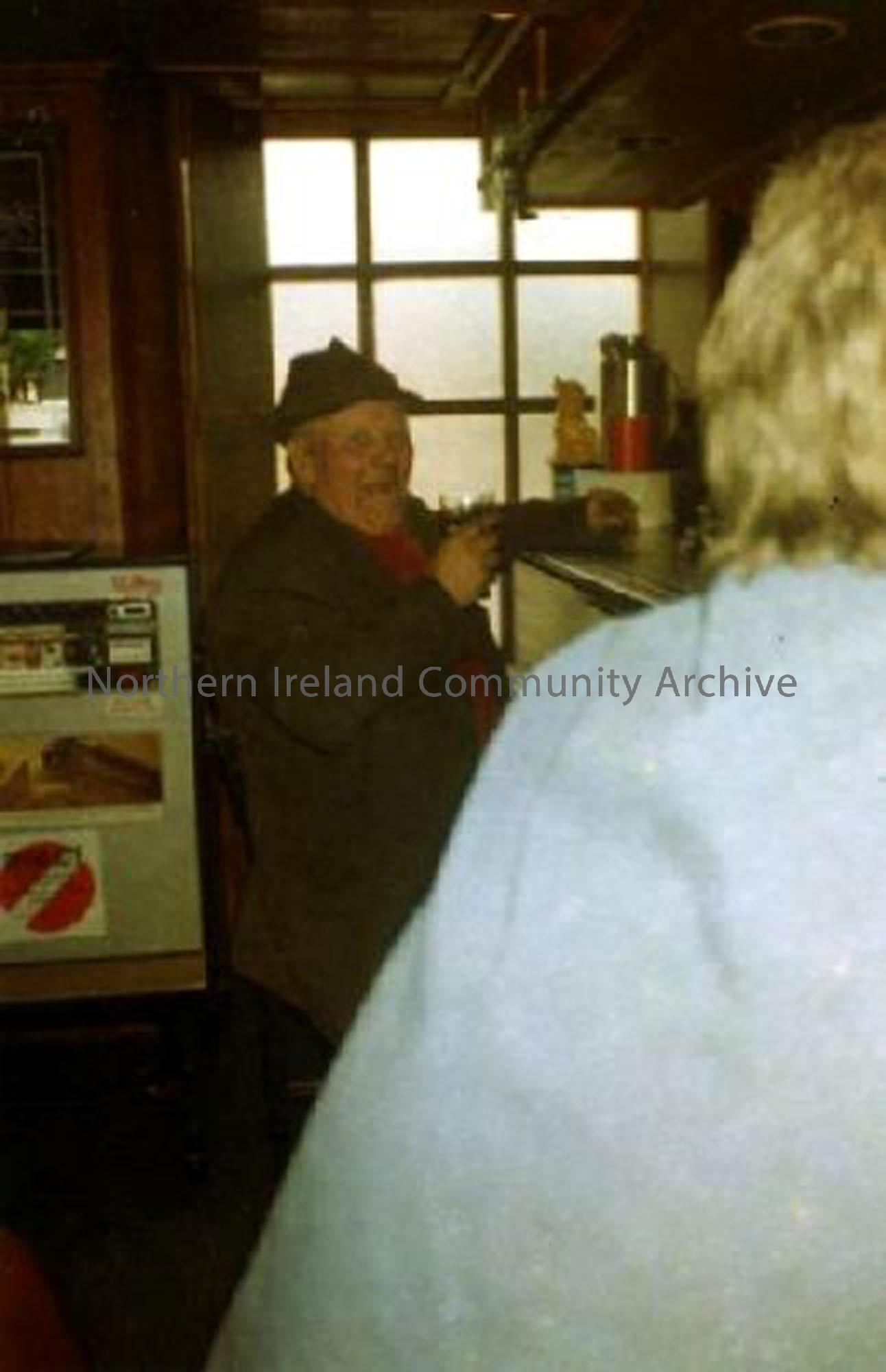 Willie Laverty, who lived at Toberdoney crossroads, in the North Irish Horse pub. His nickname was ‘Wild Bill’. (3128)