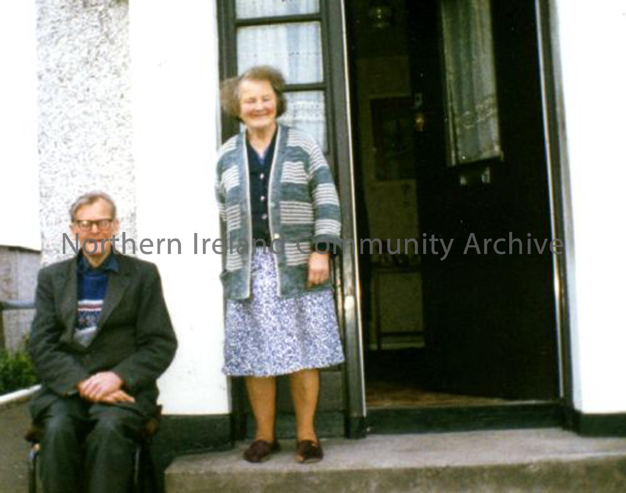 Willie King and his sister Lily King, both deceased, lived at 38 Greystone Crescent. Their father was Dan King. (5496)