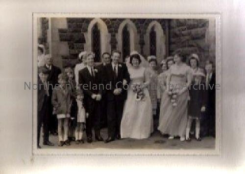 Wedding of Paddy Douglas and Margaret Wilkinson, Church of Our Lady and St. Patrick’s Ballymoney (3673)