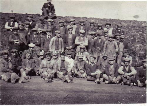 The men that built the Route Hospital, Coleraine Road, Ballymoney (3931)