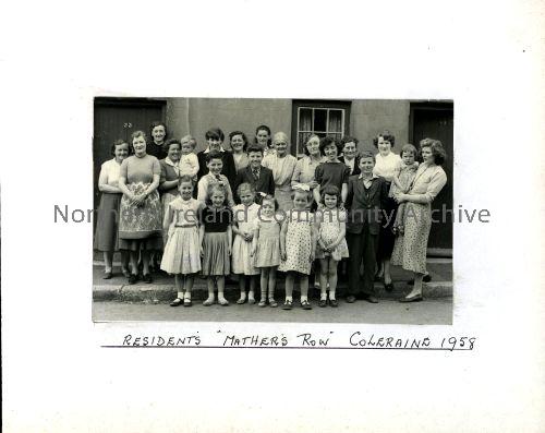 Residents ‘Mather’s Day’ Coleraine 1958