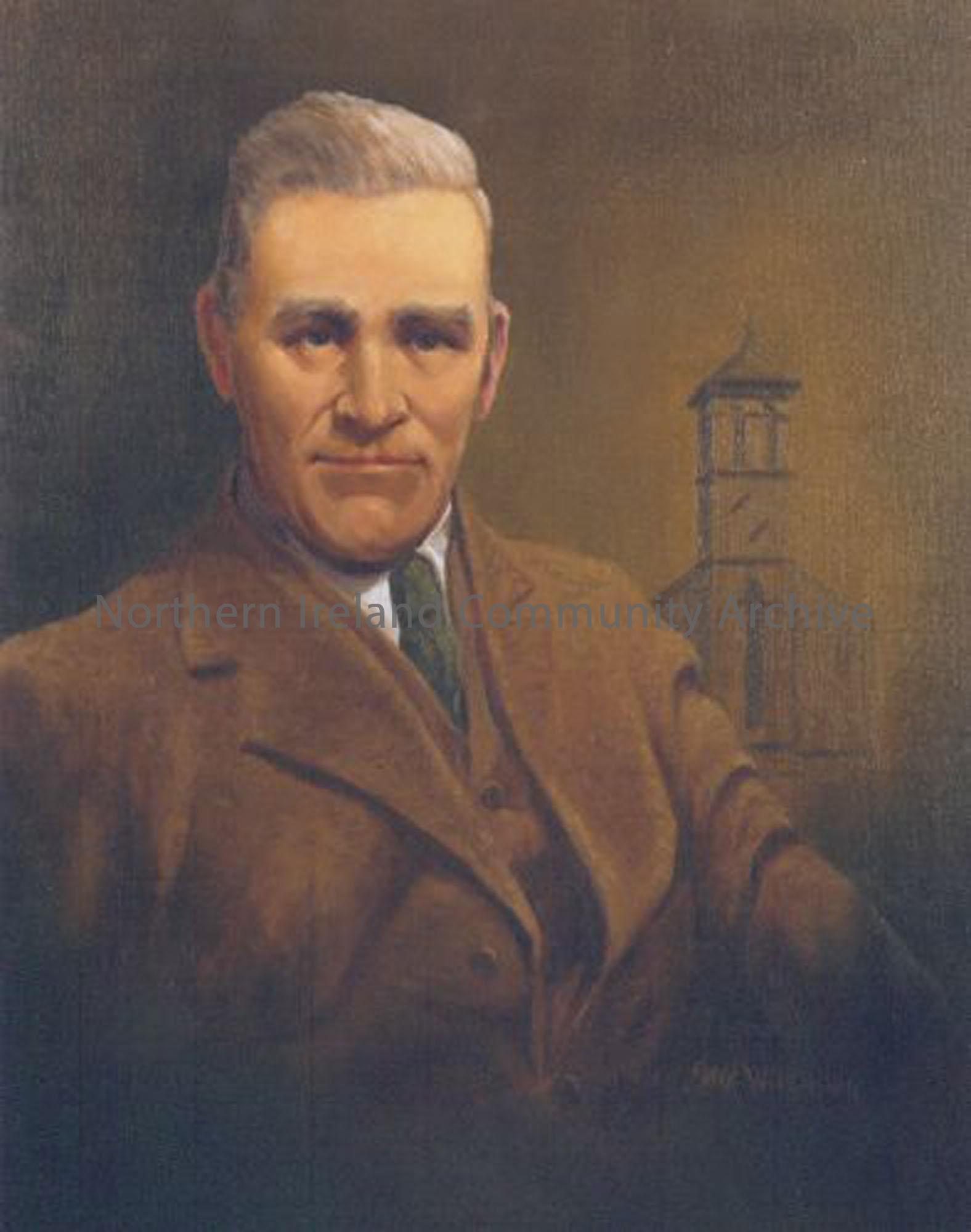 george shiels portrait