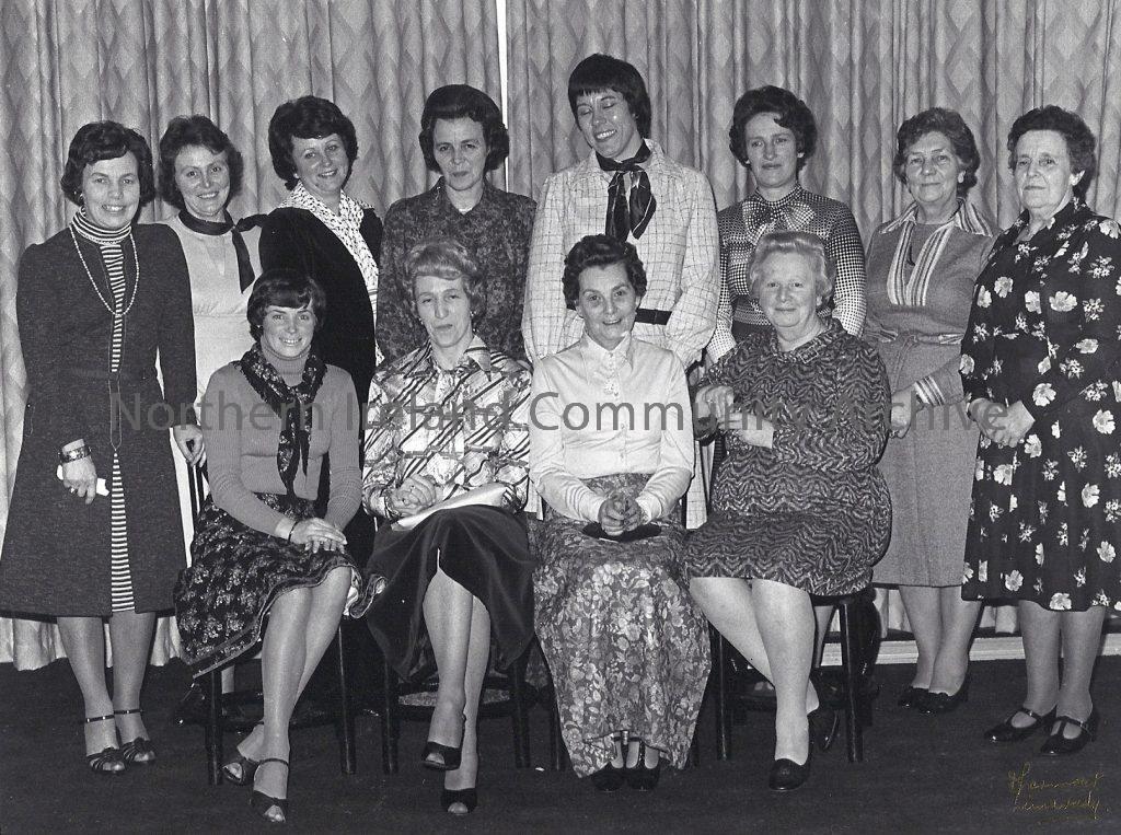Committee members of Limavady Women’s Institute.