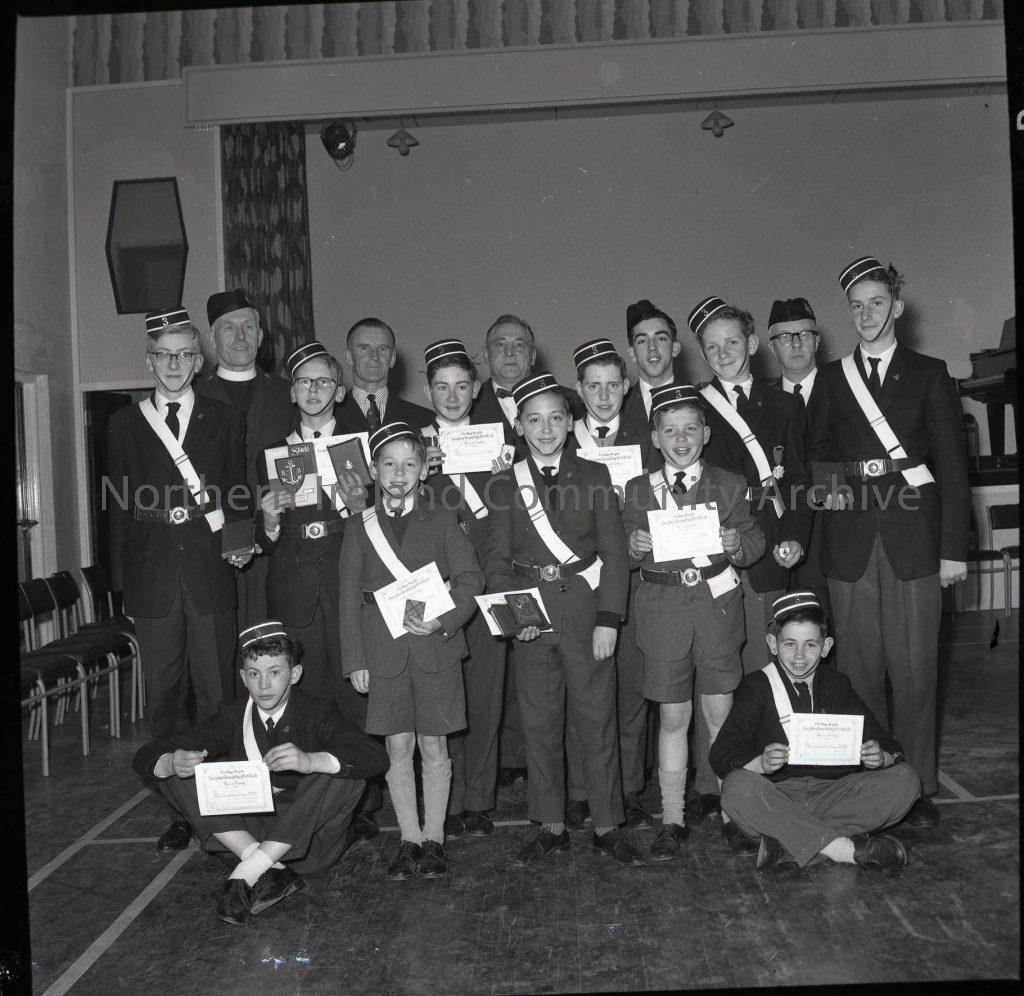 3rd Company Coleraine Boys Brigade, April 1963