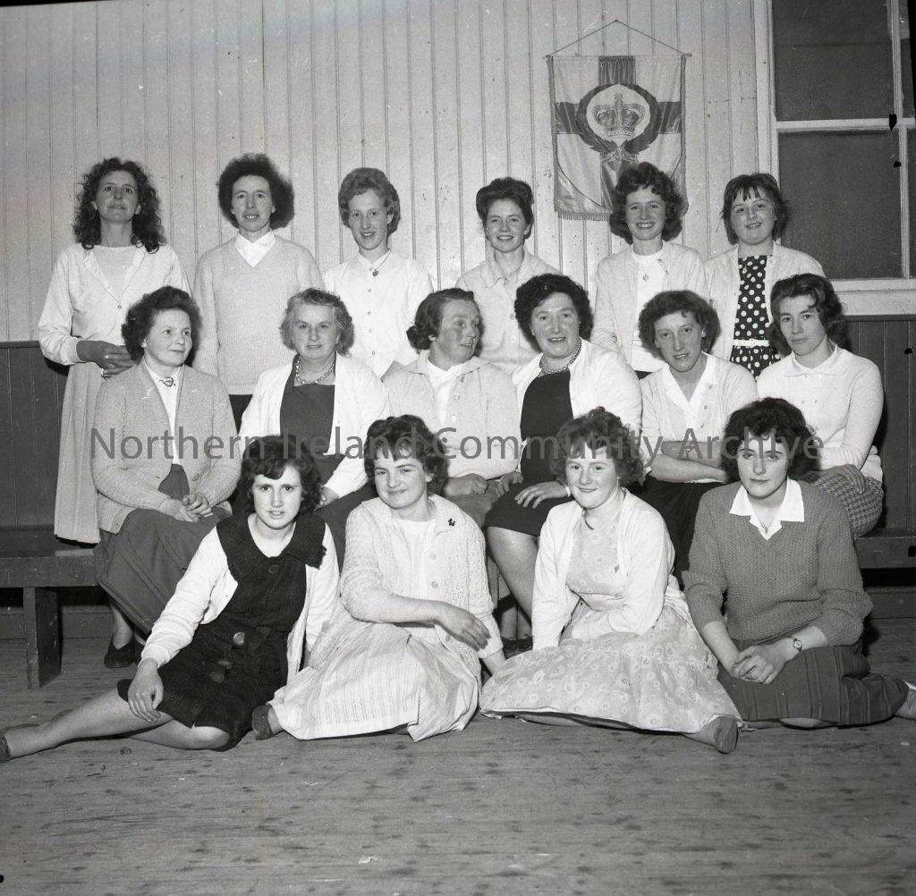 Lady Helpers at Bellarena Guest Tea, April 1963