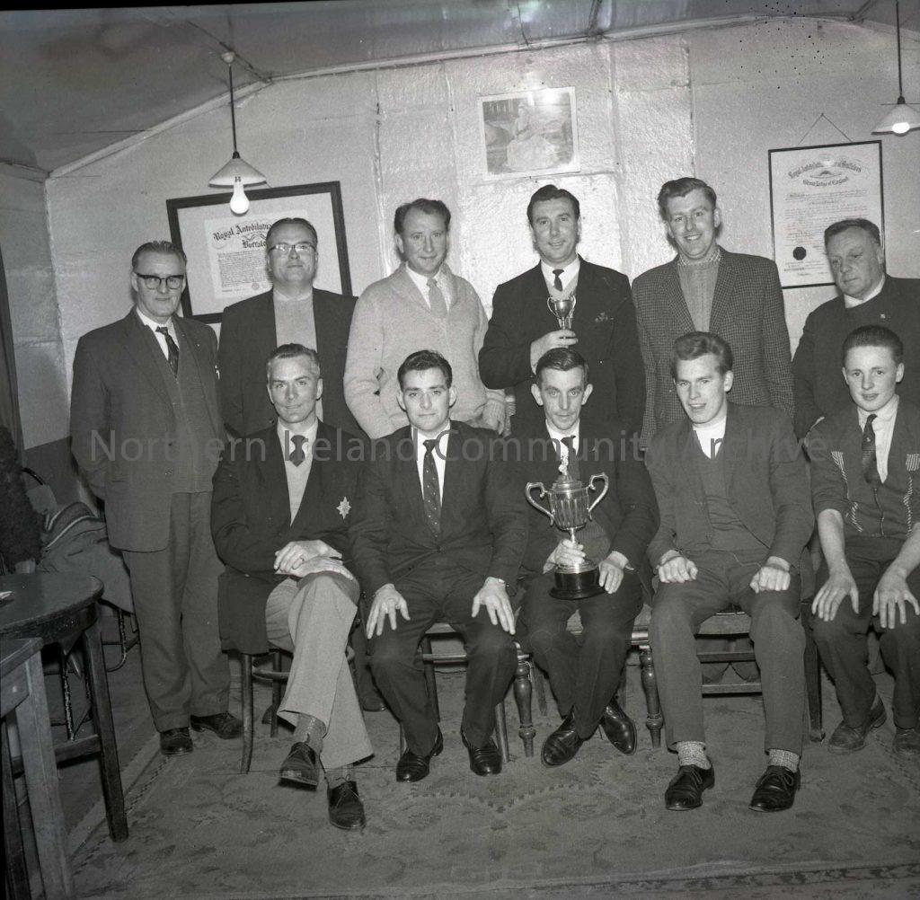 Limavady Darts Team, April 1963