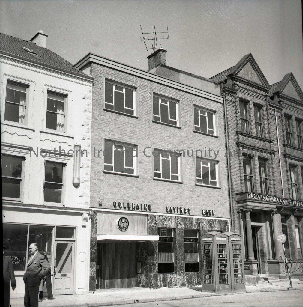 New Offices for Coleraine Savings Bank, April 1963