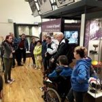 Accessible Heritage participants visiting Ballymoney Museum.