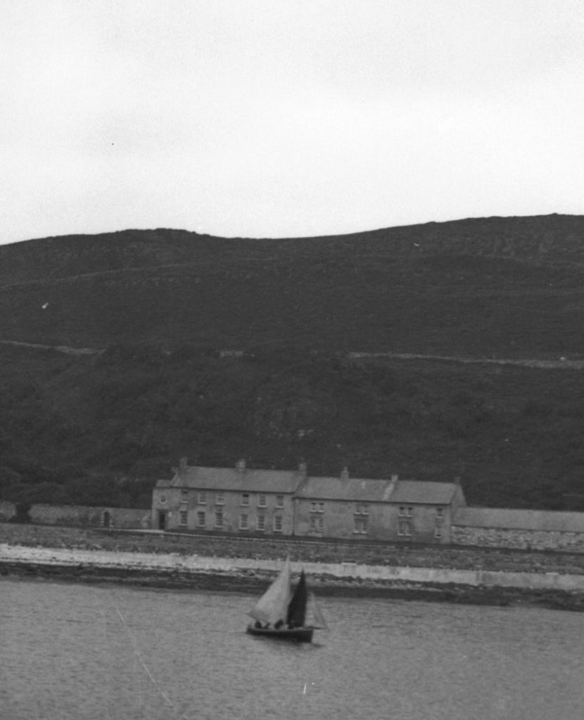 Photograph of the Manor House, Rathlin Island. From the Sam Henry Collection.