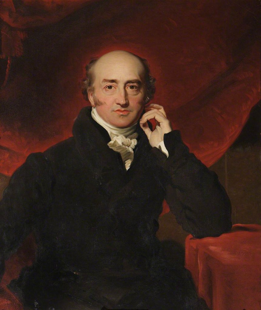 Portrait of George Canning, British Prime Minister