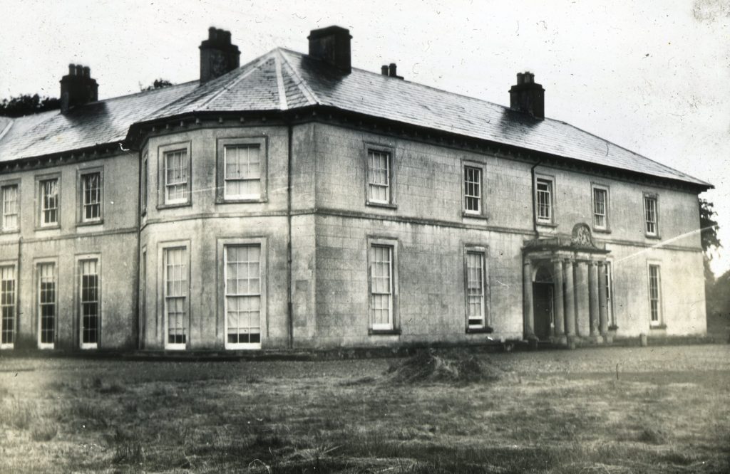 Photograph of Garvagh House. From the Sam Henry Collection.