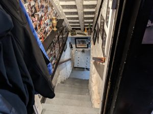 internal photo showing stairs