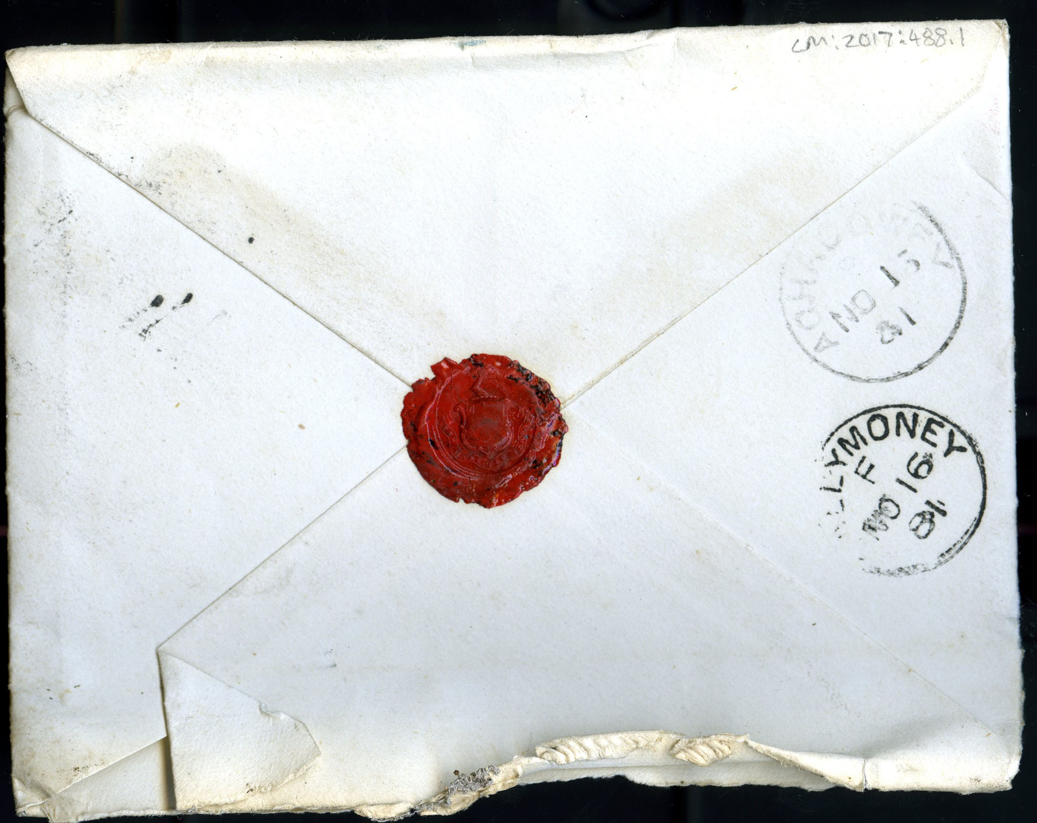 wax seal on envelope wax seal on envelope