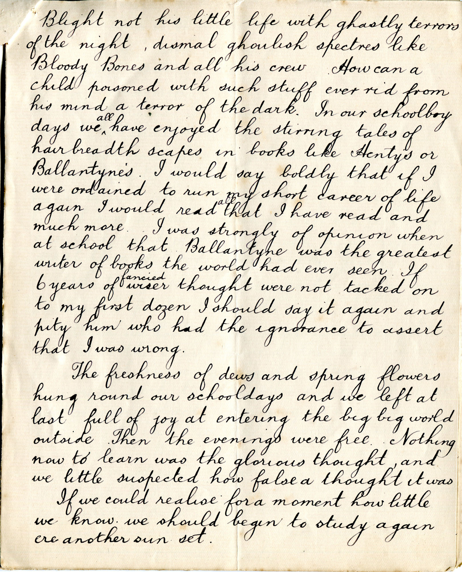 Where are you going, where have you been symbolism essay image