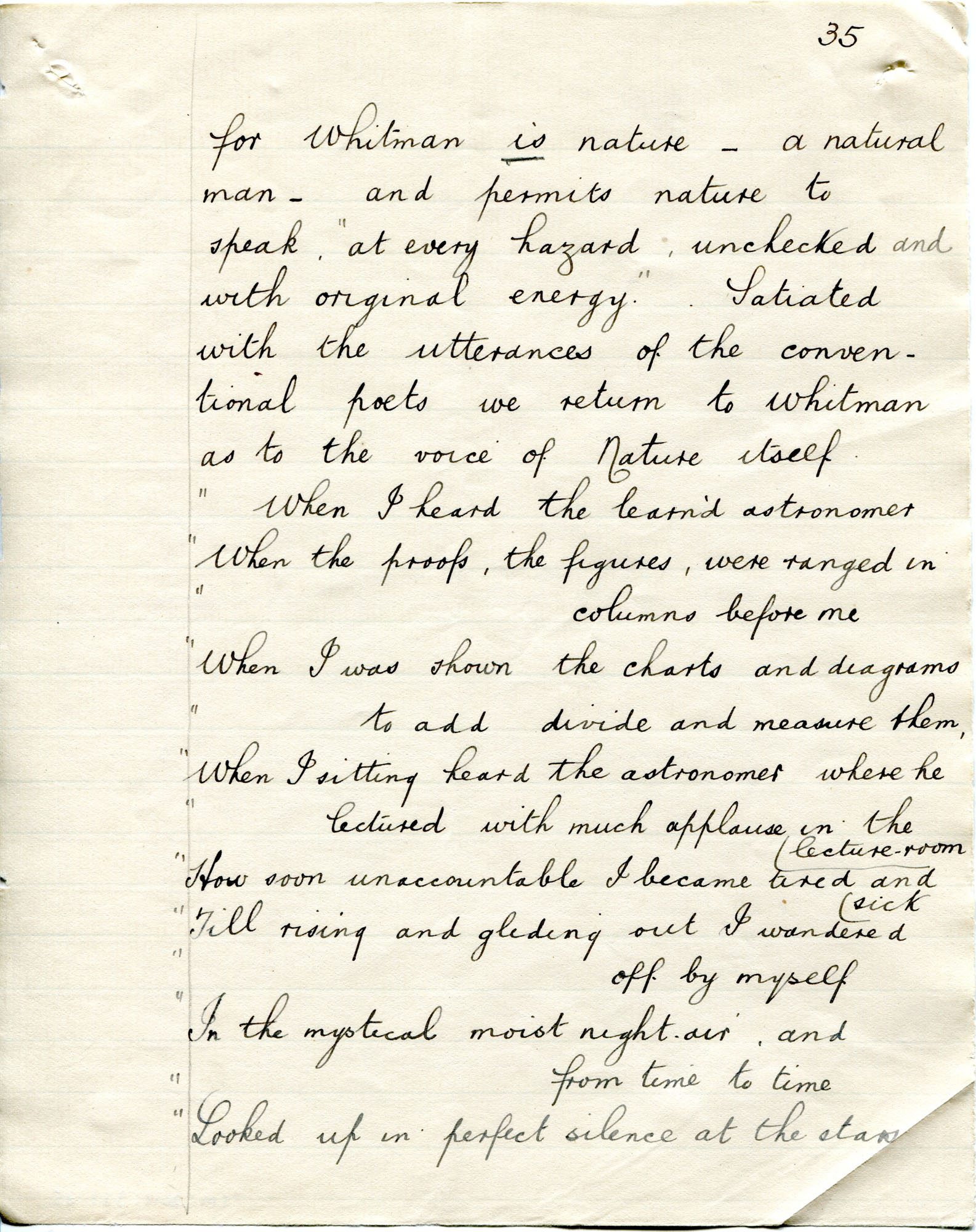 Writing about beauty image